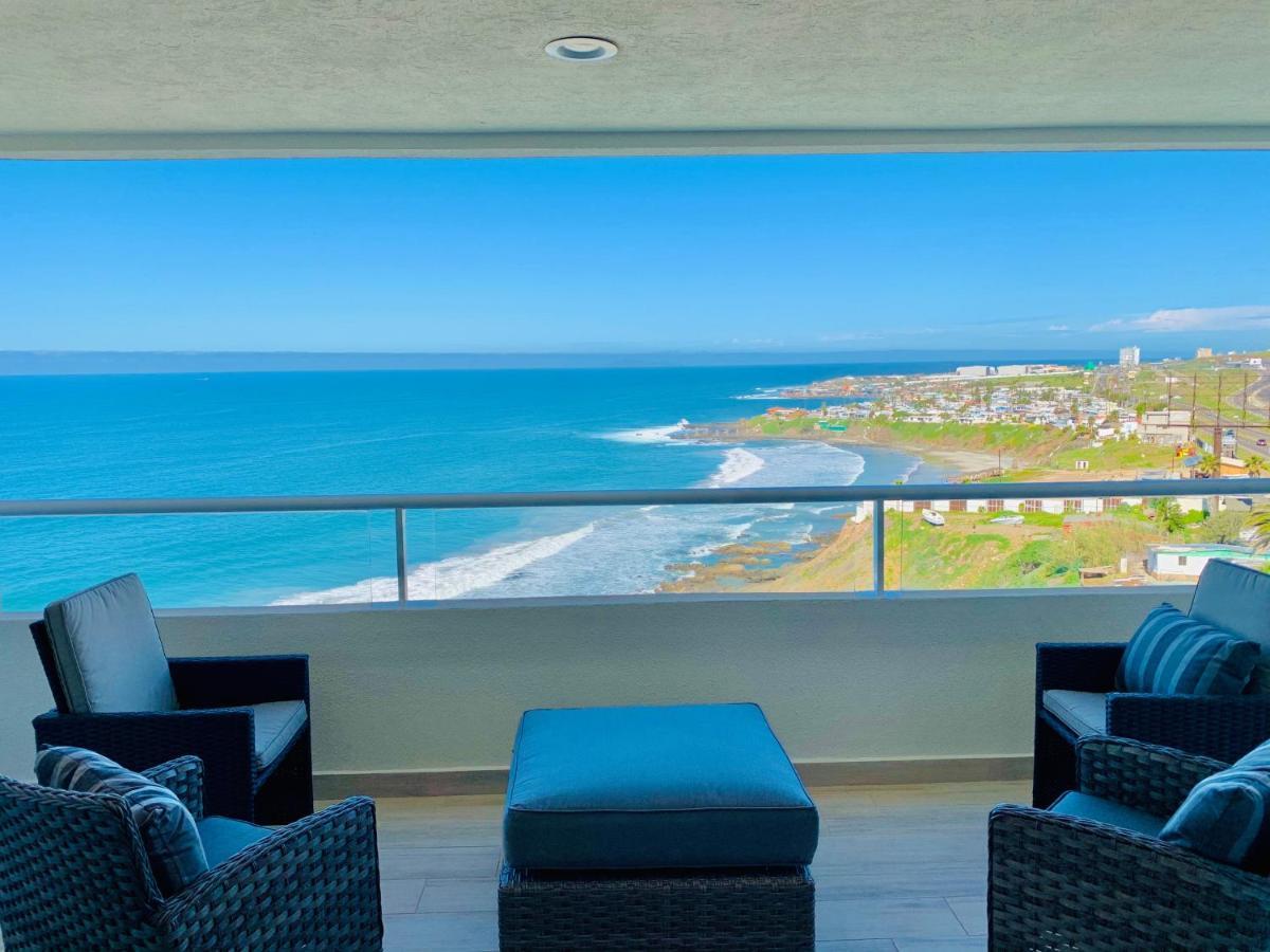Beachfront Condo W Pools Steps To Beach & Mins To Dt Rosarito Ngoại thất bức ảnh
